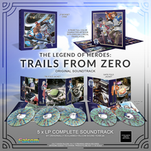 Load image into Gallery viewer, The Legend of Heroes: Trails from Zero Original Soundtrack 5xLP