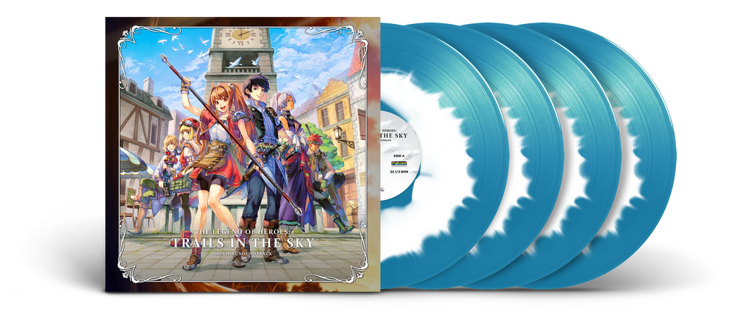 The Legend of Heroes: Trails In The Sky Original Soundtrack 4xLP