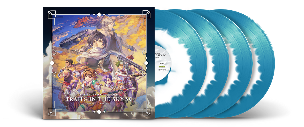 The Legend of Heroes: Trails In The Sky SC Original Soundtrack 4xLP