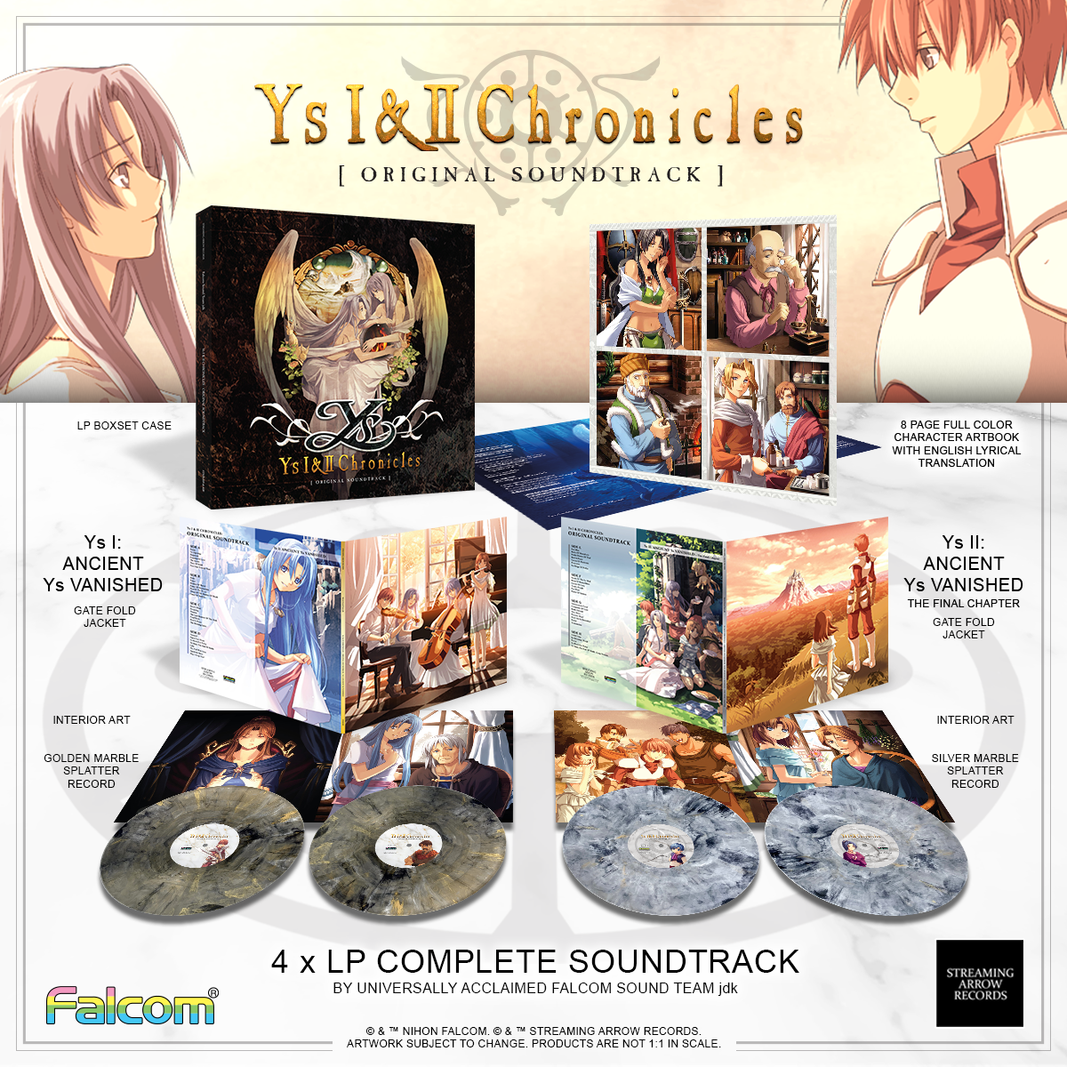 Falcom Sound Team jdk - Ys I & II Chronicles Original Soundtrack